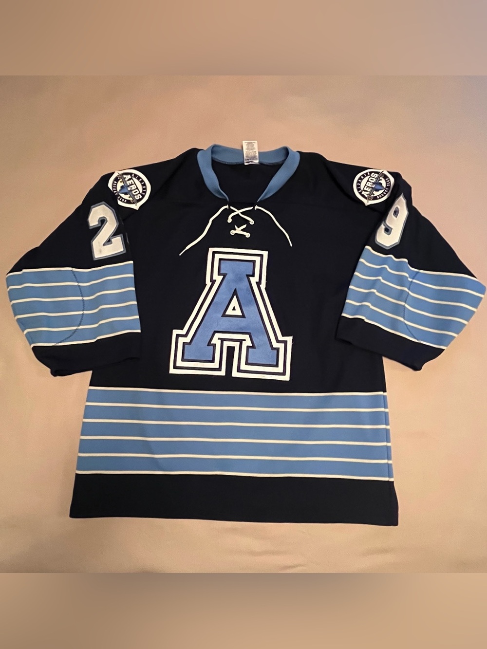 🇨🇦 Goalie Alberta Aeros Hockey Club Jersey 29 Grout